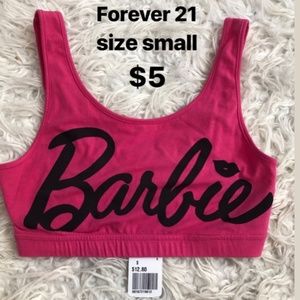 Forever 21 Barbie Crop Top - Size Small